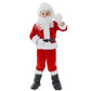 Udyr Santa Claus Costume Suit For Kids Boy Children Deluxe Flannel Santa Outfit 9Pcs (Small)