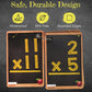 Star Right Math Flash Cards Set Of 4 - Math Flashcards Addition, Subtraction, Multiplication, Division With 4 Rings - 208 Cards For Kids Ages 6 And Above - Flash Cards For Math From 1St To 4Th Grade
