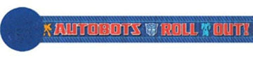 amscan Transformers Crepe Streamer, Party Favor Blue, 30'