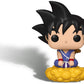 Funko Pop! Dragonball Young Son Goku sitting on Flying Nimbus Insider Club limited availability Vinyl Figure