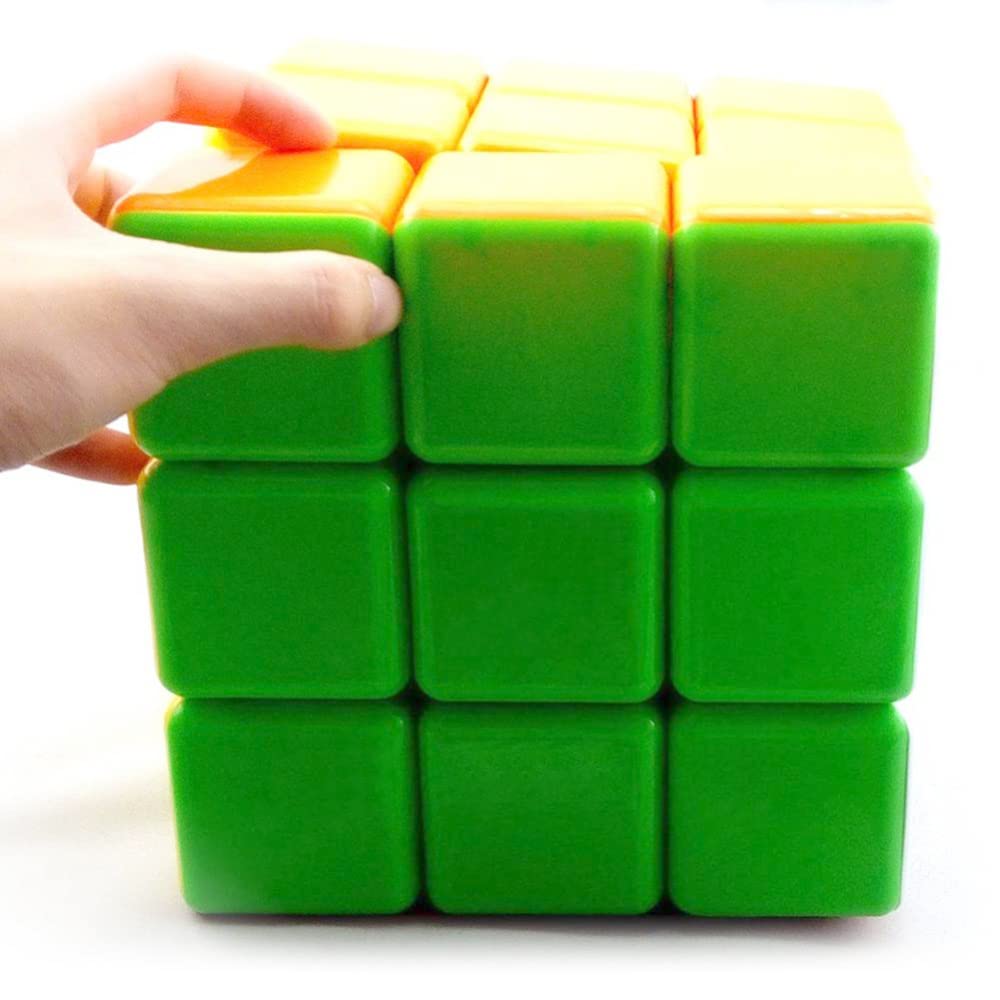 Super Big 3X3 Speed Cube, Stickerless Large Cube 3X3 Puzzle Toys (18Cm)