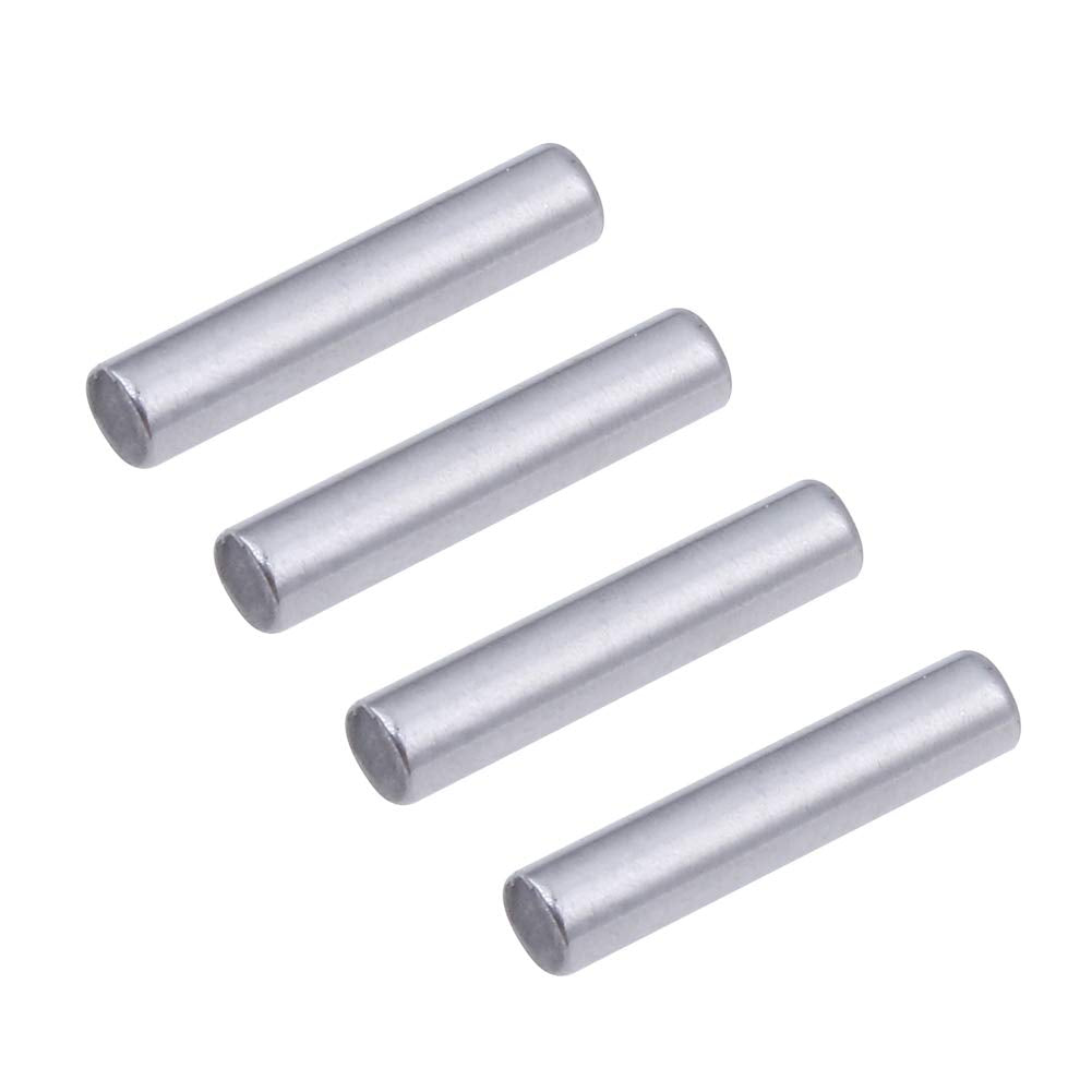 Hobbypark Anodized Aluminum Hex Wheel Hubs Pins and M4 Flanged Lock Nuts Washers Set for Traxxas Slash 2WD 1/10 Upgrade Parts,Re