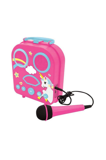 Lexibook Secret Portable Microphone, Aux-In Jack, Tf/Sd Input, Karaoke Function, Pink, Btc050Uni