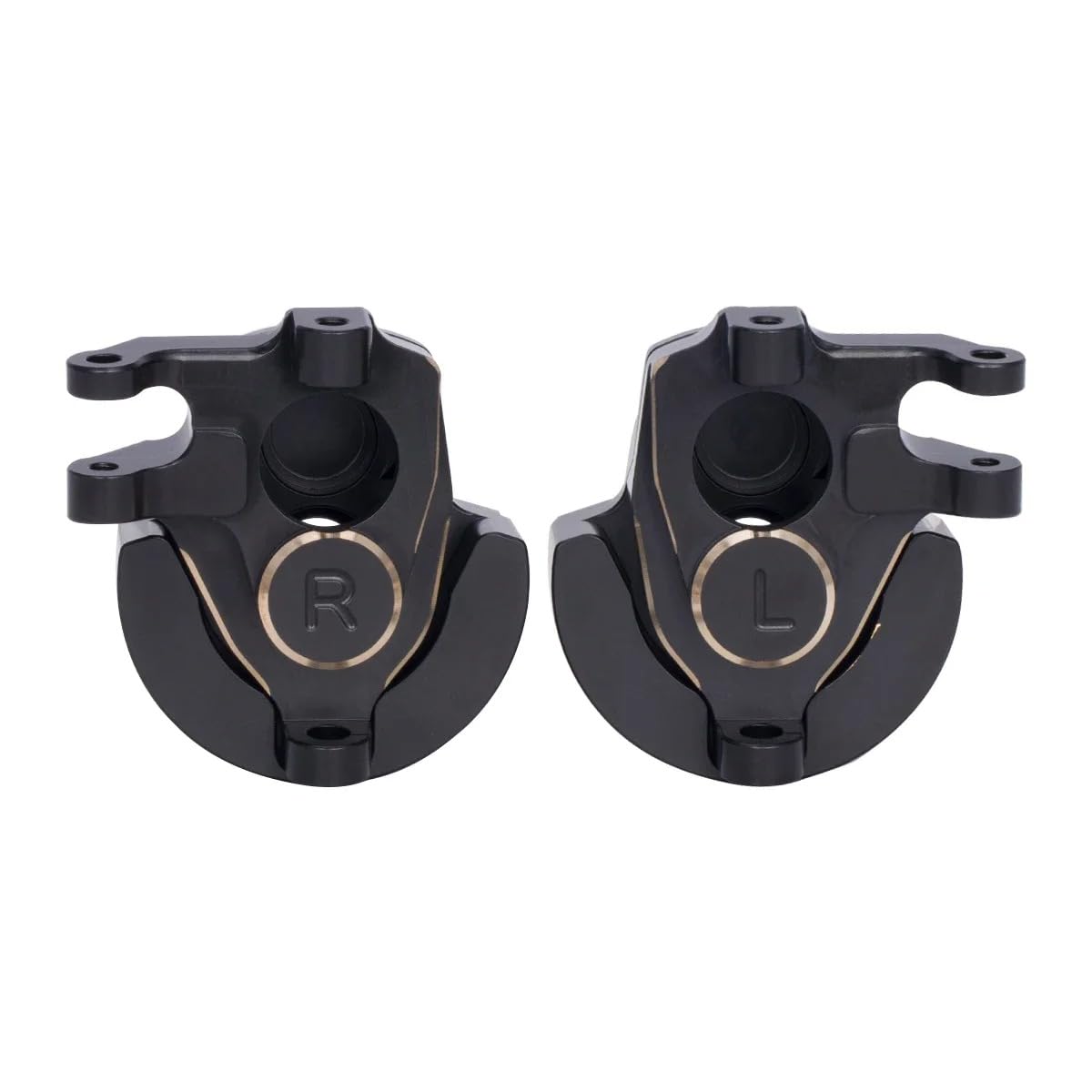 F10 Axle Brass Weights Steering Knuckles Front And Rear Portal Cover For 1/10 Rc Crawler Vanquish Vrd Vs4-10 Phoenix Lcg Upgrade