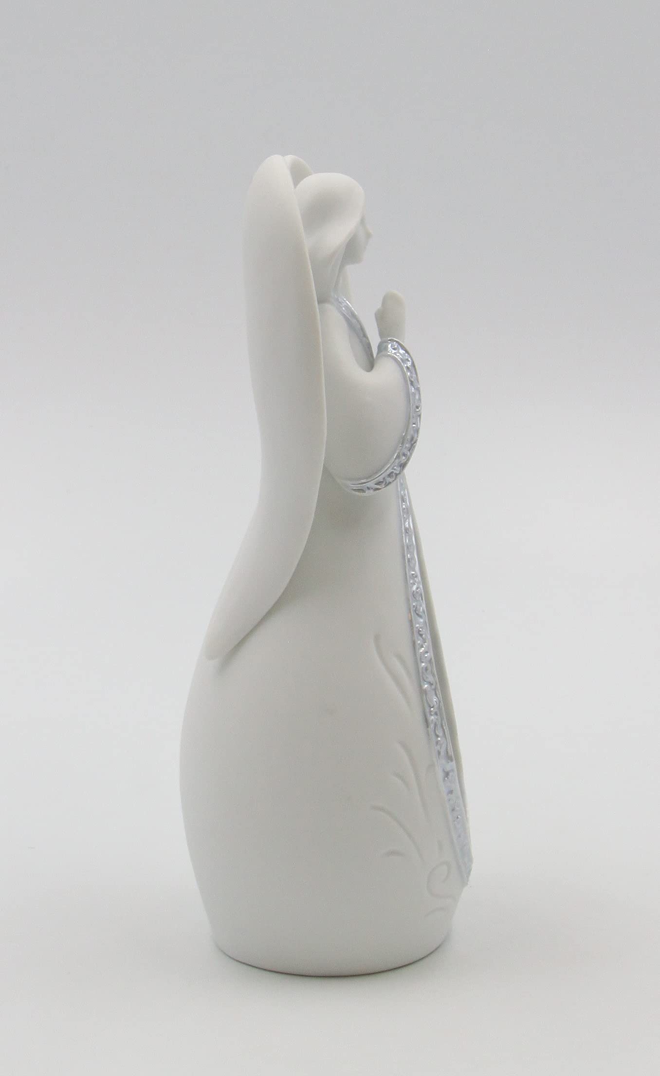 Appletree Design Medium Size Angel With Nativity Scene, Lighted, Includes Cord And Light Bulb, 8-Inch Tall