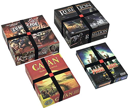 GEEKON Premium Elastic Box Bands - Rubber Organizer for Board Games, Set of 5, Black, Model 5BANDS