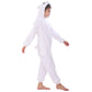 WAFUNNE Animal Onesie Costume for Kids Child Boys Girls Womens Mens Cosplay Halloween Costumes Easter Onesies White Polar Bear 140
