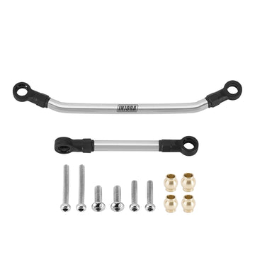 INJORA Stainless Steel Steering Links and High Clearance Links for Redcat Ascent-18 1/18 RC Crawler Upgrade