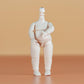 Ymy Pear Shaped Doll Body 1/12 Scale Cute Fat Action Figure Suitable For Ymy 1/12 1/8 Bjd Gsc Doll Head (Honey Peach)