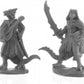 Dragonfolk Bard and Thief Miniature 25mm Heroic Scale Figure Bones Black Reaper Miniatures