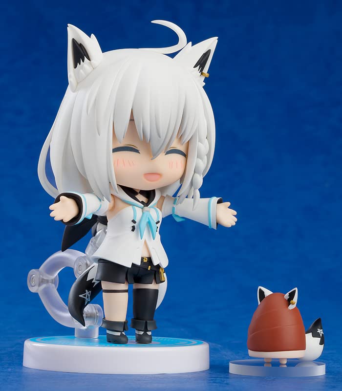 Toytec Hololive Production: Shirakami Fubuki Nendoroid Action Figure, Multicolor
