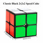 Irrdfo 2X2 Speed Cube, 2X2 Cube Puzzle Black