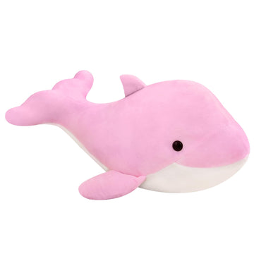 Lvpu Dolphin Stuffed Animals Plush Pillows Soft Sea Animal Plush Toys Dolls Stuffed Animal Plushies Gifts For Kids (Pink-23Inch)