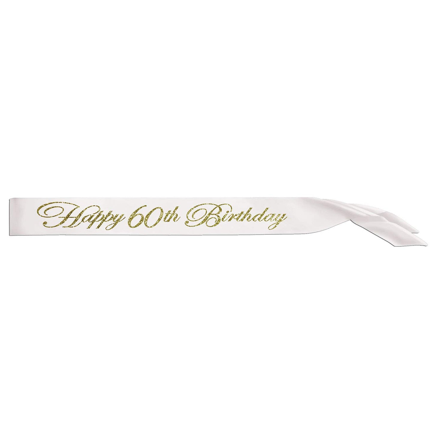Gltrd Happy  60Th  Birthday Satin Sash