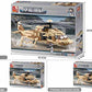 Sluban Military Blocks Army Bricks Toy – Black Hawk Helicopter (M38-B0509)