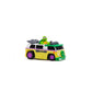 Teenage Mutant Ninja Turtles 3" Micro Shell Racer RC Vehicle, Donatello, 2.4 GHz, Clear Plastic, Ages 5+, Model 71032