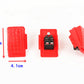 Accelerator Foot Pedal Electric Switch Accessories For Kids Reset Control Switch Children Electric Ride On Toy Car Replacement Parts Red 6-Pin Socket