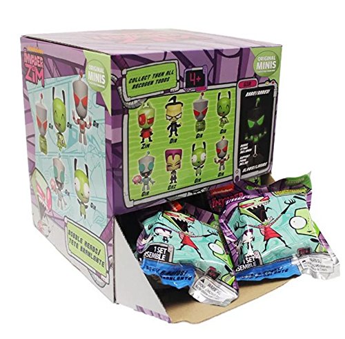 Invader Zim Original Mini'S Bobble Head With Stand Blind Mystery Bag -1 Pack