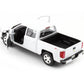 Motormax - 2017 Chevrolet Silverado 1500 Lt Z71 Crew Cab - White Diecast 1:24 Scale Model