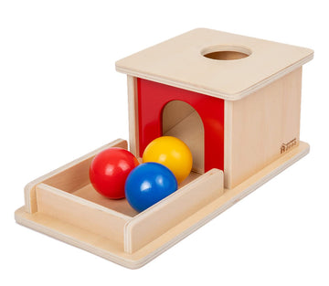 Adena Montessori Wooden Toy For 6-12 Month Baby 3 Balls,Sorting And Stacking Colorful Learning Education Toy For Toddler Kid 1-2 Year Old, Preschool Girl And Boy Gift(Full Size Typical)