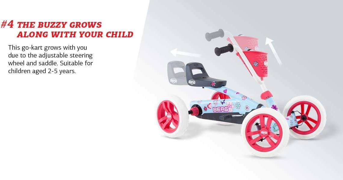 Berg Toys Buzzy Nitro Kids Pedal Go Kart For 2 To 5 Year Olds