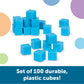 Learning Resources Plastic Base Ten Units, Blue