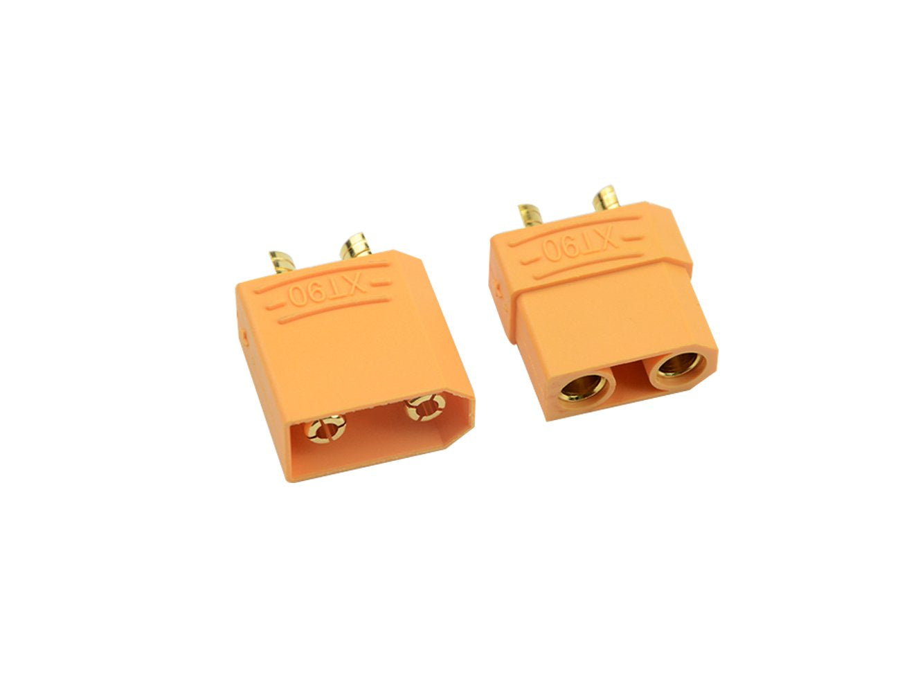 Wmycongcong 1 Pair Xt90 Male Female Battery Connector And 1 Pcs Xt90 Battery Series Connector 10 Gauge Wire For Rc Battery Helic