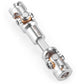 RC-Hub 1Pcs RC Driveshafts Metal Drive Shaft 45-50/47-57/55-67/60-80mm for 1:14 Tamiya Trailer Tractor Truck RC Crawler Car (40m