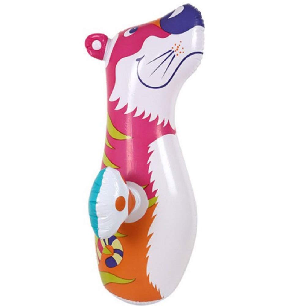Intex Inflatable Bop Bag - 3D Tiger, Dinosaur & Dolphin - Random Color - PVC Material