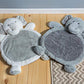 Mary Meyer Baby Mat, Afrique Elephant, 23x31x4 Inch, Fabric, Model 42557