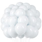 Voircoloria White Balloons, 66Pack 12Inch White Pearl Latex Party Balloons For Wedding, Birthday, Graduation, Bridal Shower, Bab