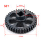 Steel 38T Diff Main Gear & 17T Motor Pinion Gear Spare Parts for RC WLtoys 1/18 A959 A949 A969 A979 K929