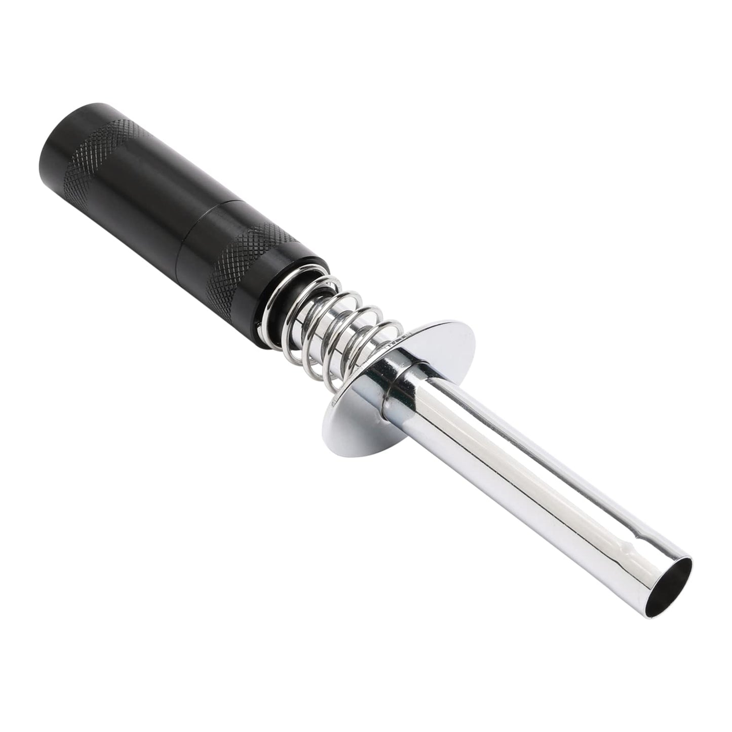 Alloy RC Glow Plug Igniter Nitro Engine Starter Support AA Batteries for RC Car Buggy Truck Plane, Black