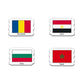 Larsen Puzzles Flags Of The World 80 Piece Children'S Educational Jigsaw Puzzle