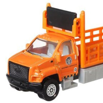 Matchbox Mbx Construction - GMC 3500 Attenuator Truck