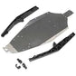 Losi Chassis & Mud Guards Mini-B LOS211020 Elec Car/Truck Replacement Parts