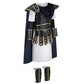 Lmyove Kids Warrior Costume, Halloween Boys Roman Soldier Gladiator Viking Medieval Historical Role Playing Party 4-11Y (Medium,
