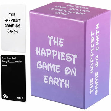 Xvuzeqt Party Board Card Game Of The Happiest Game On Earth Card Games For Adults And Family, Party Games For Game Night