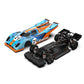 AMORIL 1/10 Carbon Fiber On-Road Drift Car Roller,Electric Touring Rally Car Chassis Frame Body with Alloy Wheel,Split Steel Dri