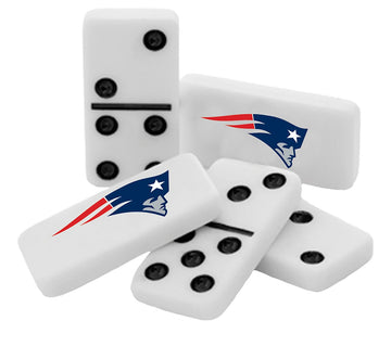 MasterPieces NFL New England Patriots Collector Edition Double Six Dominoes