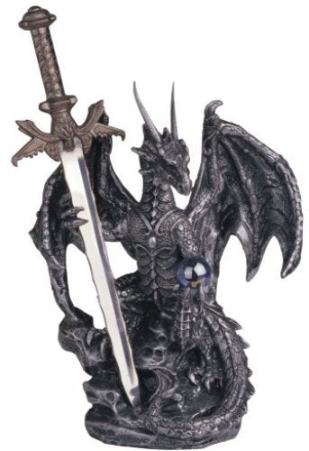 George S. Chen Imports SS-G-71329 Dragon decorative replica blade Collectible Fantasy Decoration Figurine