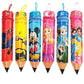 KIVYA Polyester Birthday Return Gifts For Kids Party In Bulk Pencil Shape Pouches Stationary Cases For Children Gift For Girls/B