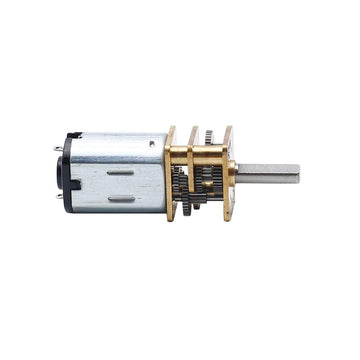 Augiimor 2PCS DC 6V 60RPM Speed Reduction Motor N20 3mm Shaft Mini Metal Gearwheel Gear Motor with Full Metal Gearbox Micro Moto
