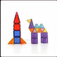 Me Me Mart Happy Kids Magnetic Building Blocks Toy Set | Magnetic Tiles Construction Stem Learning Educational | Creative Shapes