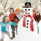 Colovis 16Pcs Snowman Decorating Kit, Snowman Making Kit Snow Toys for Winter Outdoor Party Christmas Holiday Decoration(2 Pack)