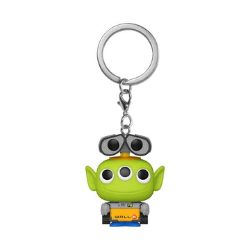 Funko Pop! Keychain: Pixar Alien Remix - Wall-E, Multicolour, 2 Inches