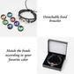 Genshin Impact Bracelet, Anime Luminous Bracelet for Teenager, Fortunate Wristband with 7 pcs Elements Replacement - Fire, Ice,