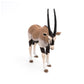 Papo Onyx Antelope Toy Figure - Multicolor Plastic Model 50139
