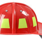 Aeromax Jr. Firefighter Helmet, Red, Adjustable Youth Size