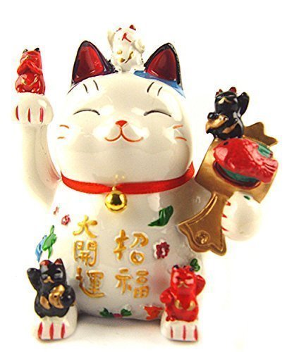 Feng Shui Lucky Cat Coin Bank For Wealth And Prosperity